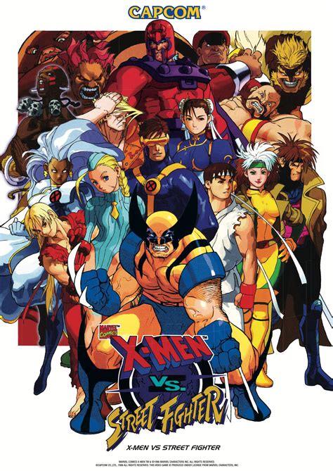  X-Men vs Street Fighter: あなたの必殺技が、マーベルとカプコンの世界を揺るがす！